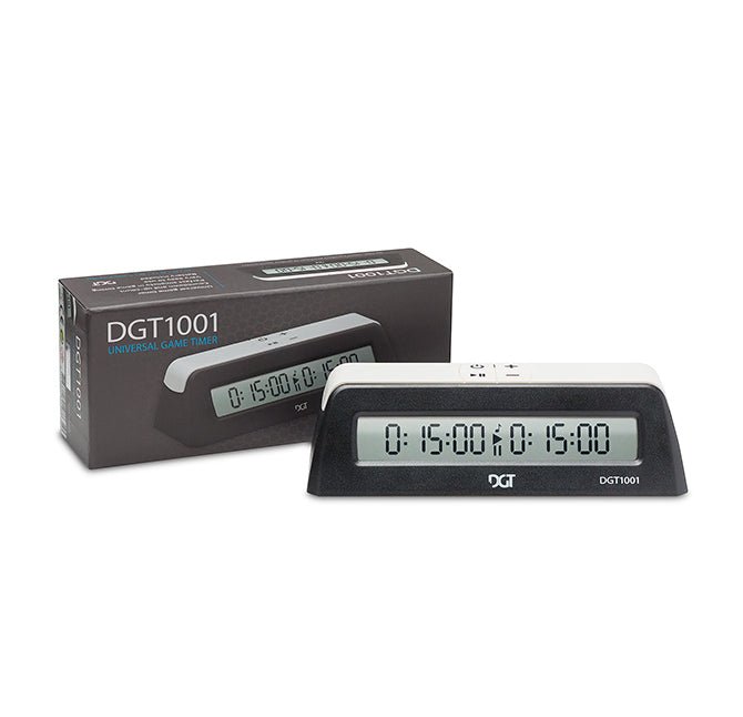 DGT 1001 Chess Clock — Black - DGT Chess Mauritius