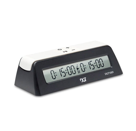 DGT 1001 Chess Clock — Black - DGT Chess Mauritius