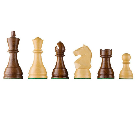 DGT Modern Chess Set — Walnut Board + Modern Staunton Pieces - DGT Chess Mauritius