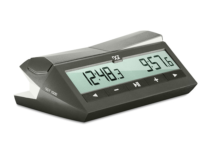DGT 1500 Chess Clock — Grey - DGT Chess Mauritius