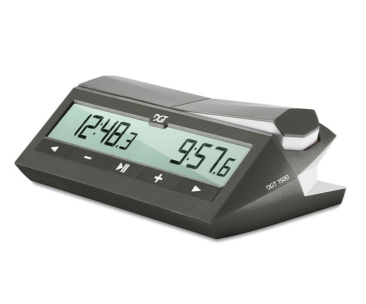 DGT 1500 Chess Clock — Grey - DGT Chess Mauritius